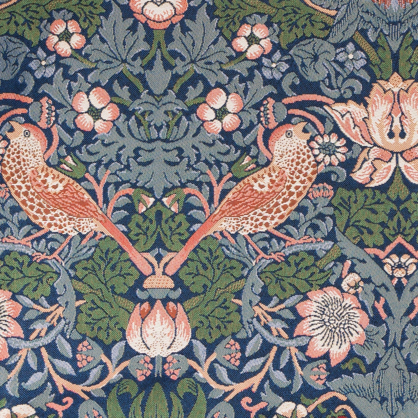 William Morris Strawberry Thief Blue - Cross Body Bag