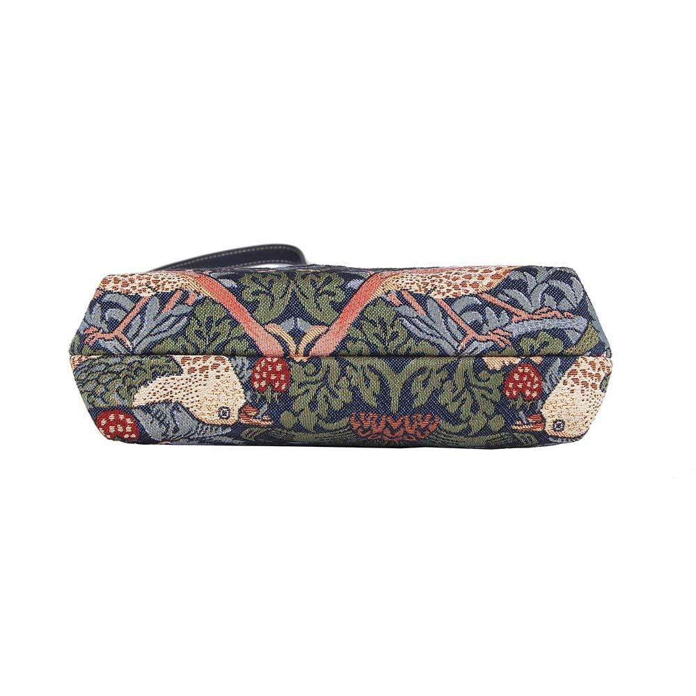 William Morris Strawberry Thief Blue - Cross Body Bag